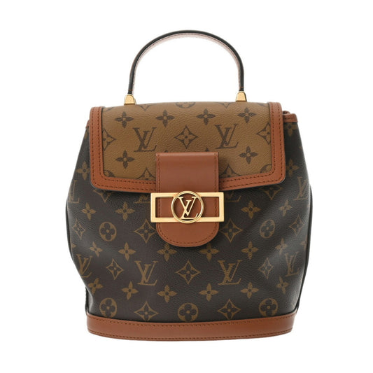 Louis Vuitton Brown Monogram Canvas Backpack ()