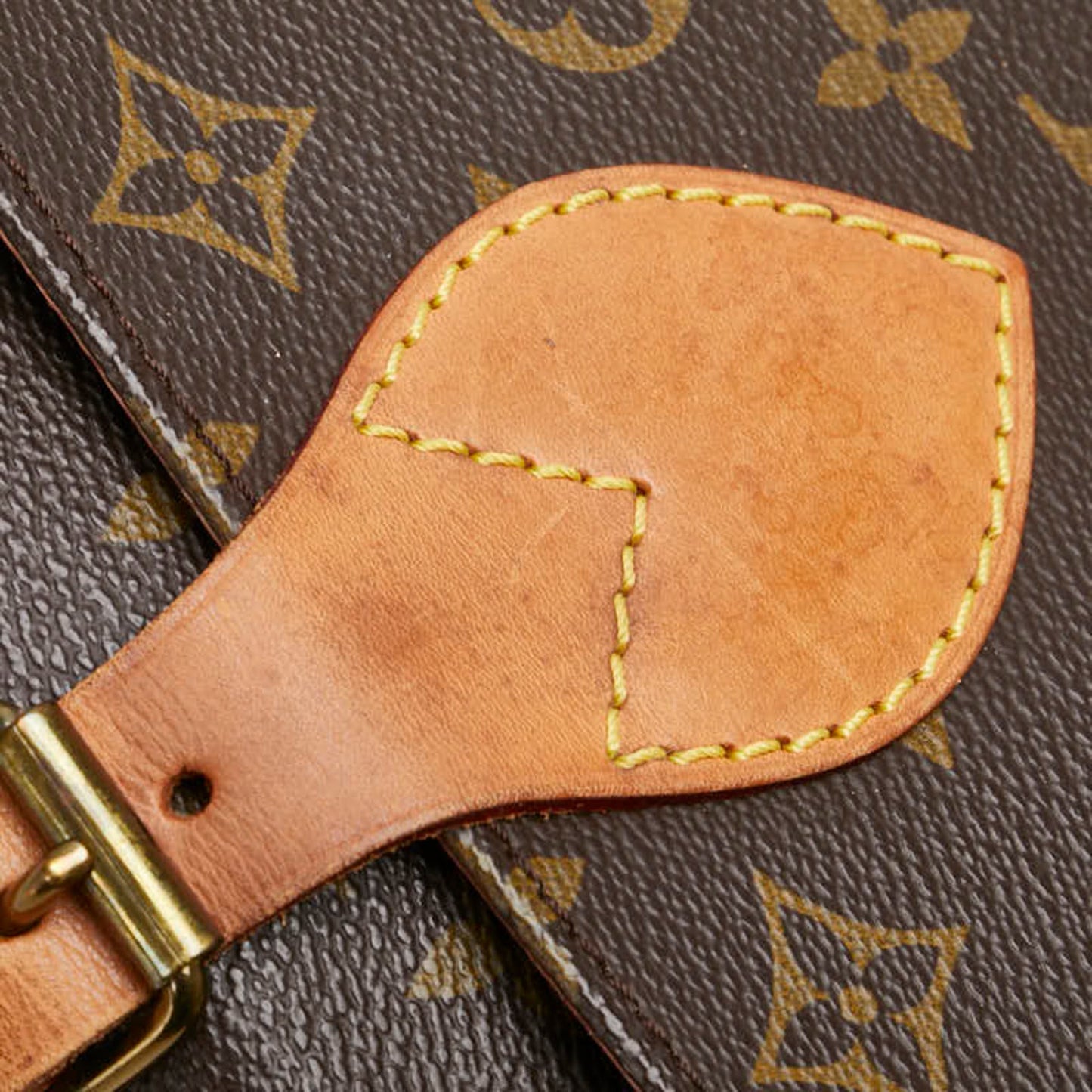 Louis Vuitton Brown Pvc Leather Shoulder Bag