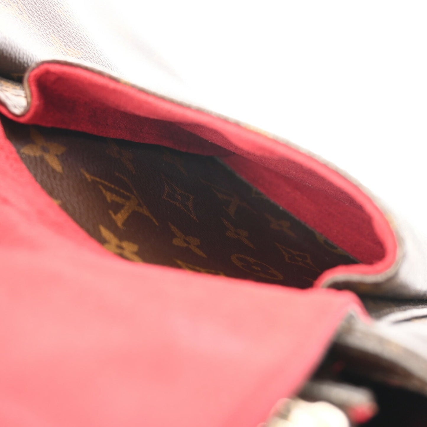 Louis Vuitton Brown Monogram Canvas Shoulder Bag