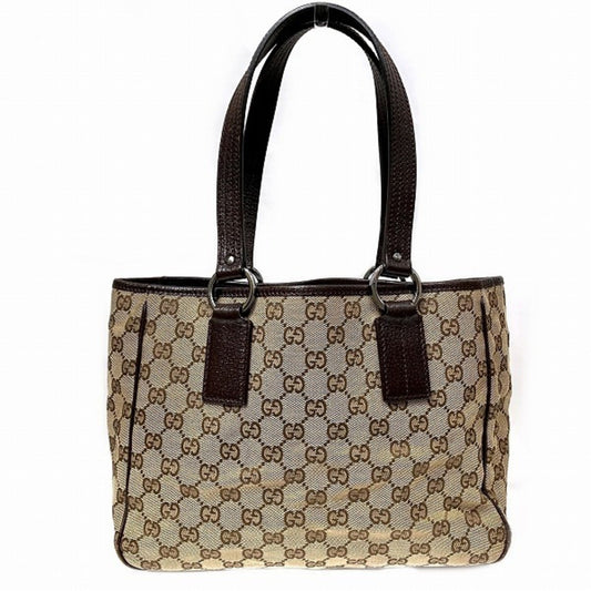 Gucci Gg Canvas Brown Gg Canvas Handbag Tote Bag ()
