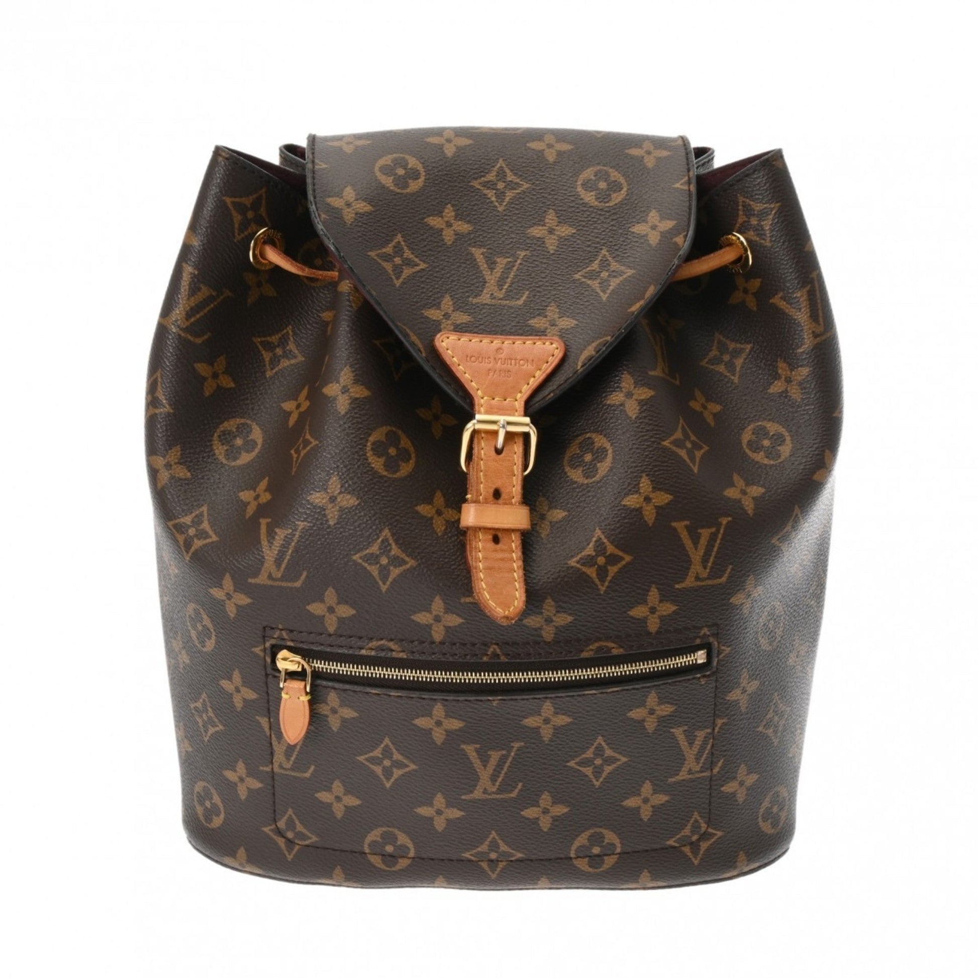 Louis Vuitton Brown Monogram Monogram Backpack ()