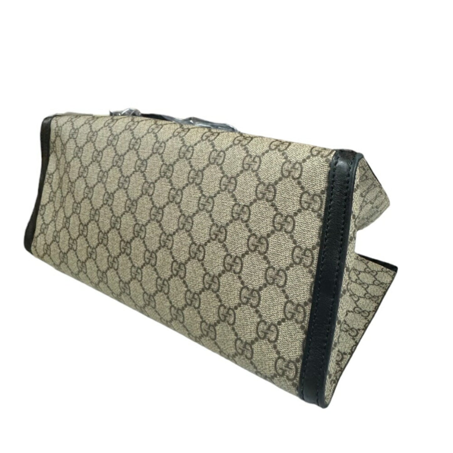 Gucci Daily Black Brown Gg Supreme Shoulder Bag