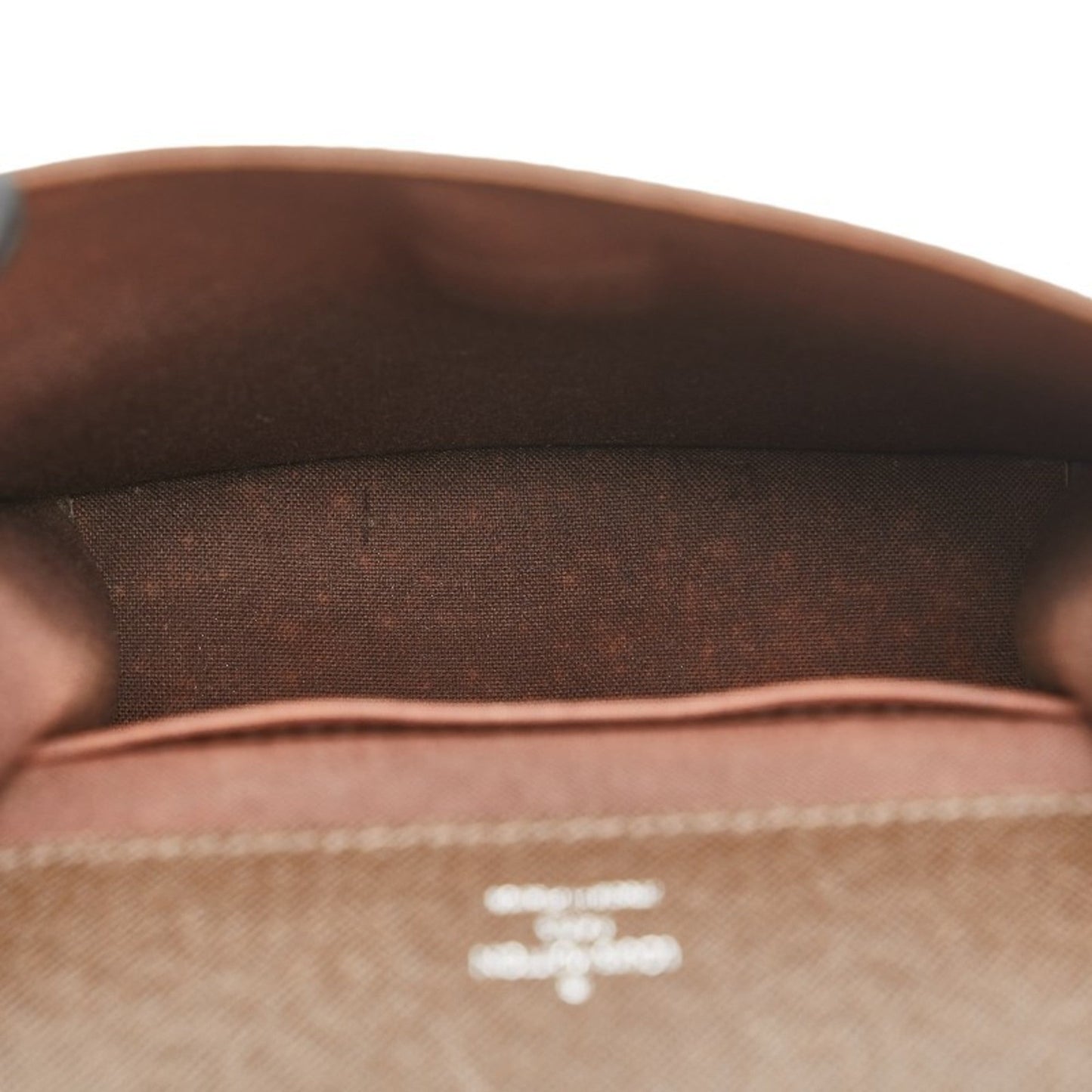 Louis Vuitton Brown Grizzly Leather Pochette Shoulder Bag