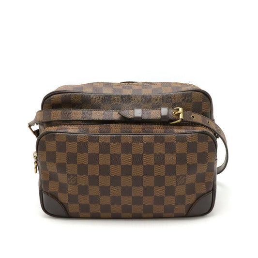 Louis Vuitton Brown Pvc Shoulder Bag ()