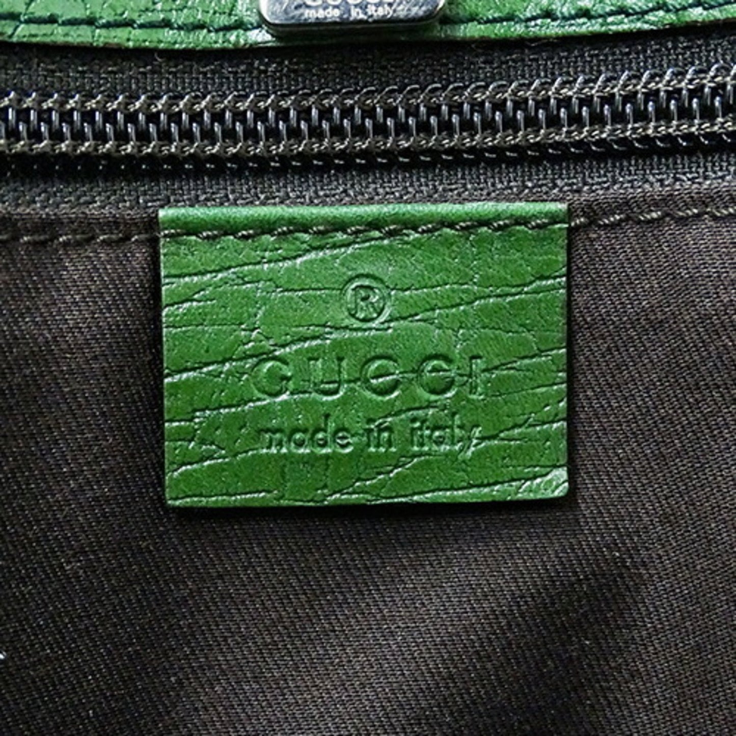 Gucci Beige Brown Green Gg Supreme Tote Bag