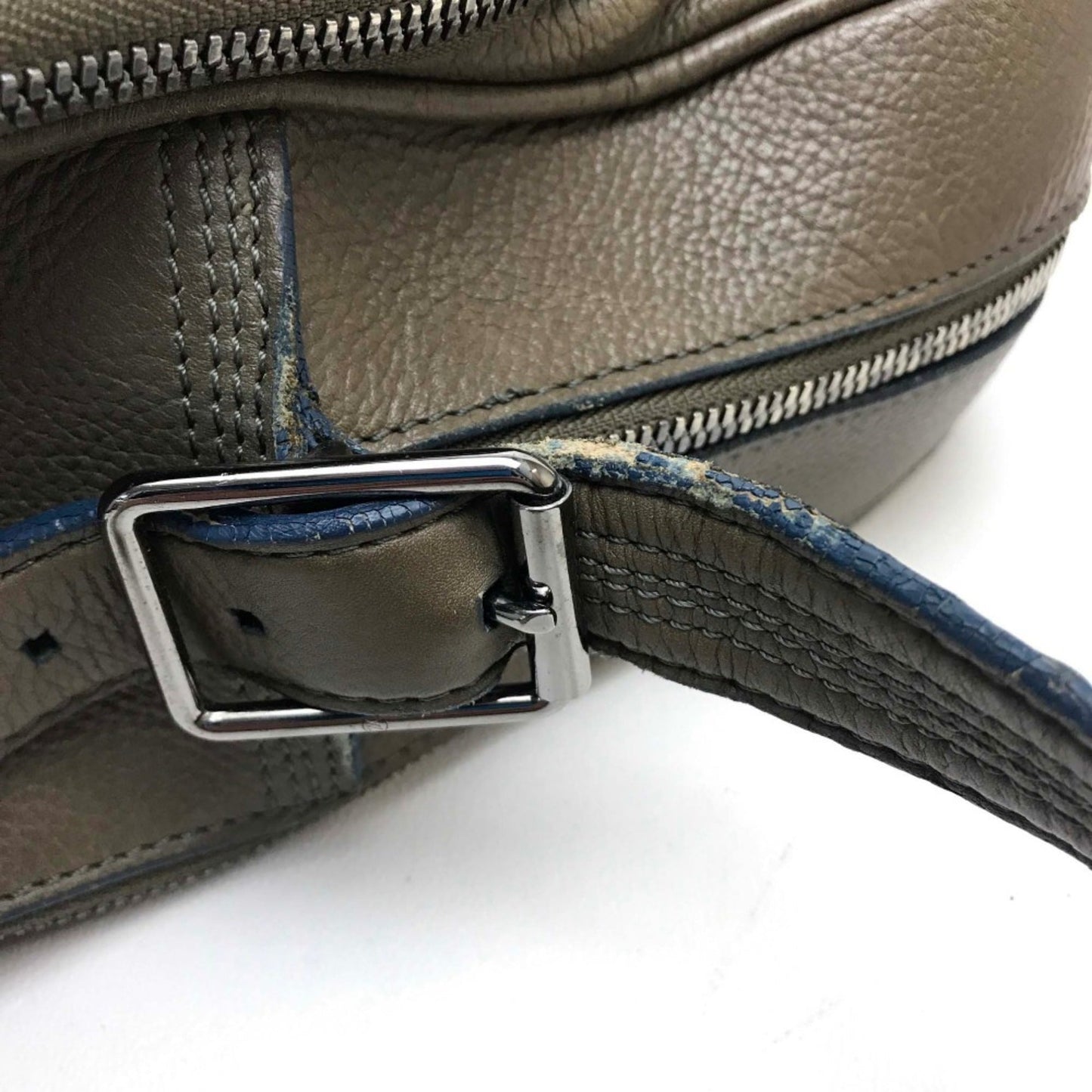 Louis Vuitton Brown Leather Shoulder Bag