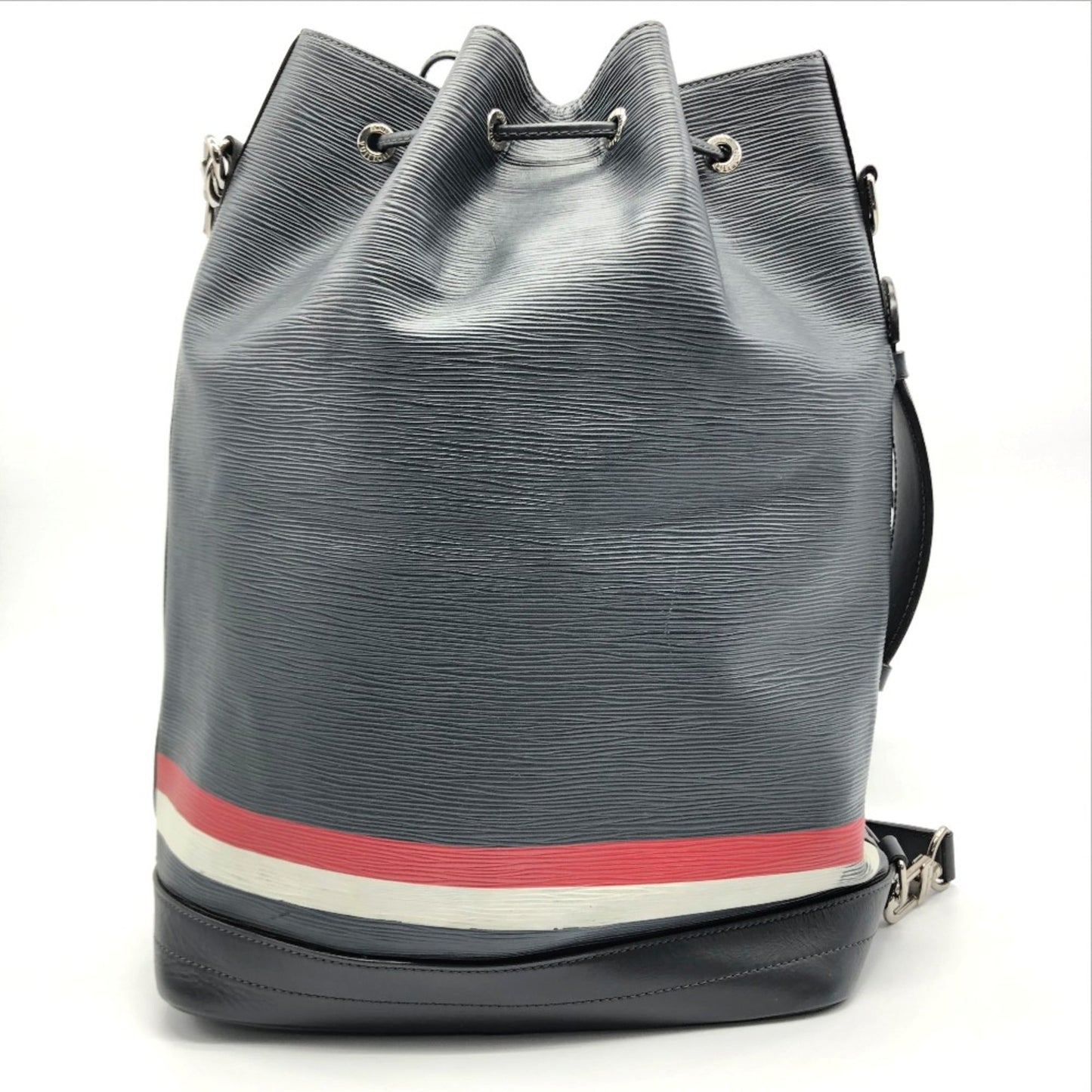 Louis Vuitton Black Leather Shoulder Bag