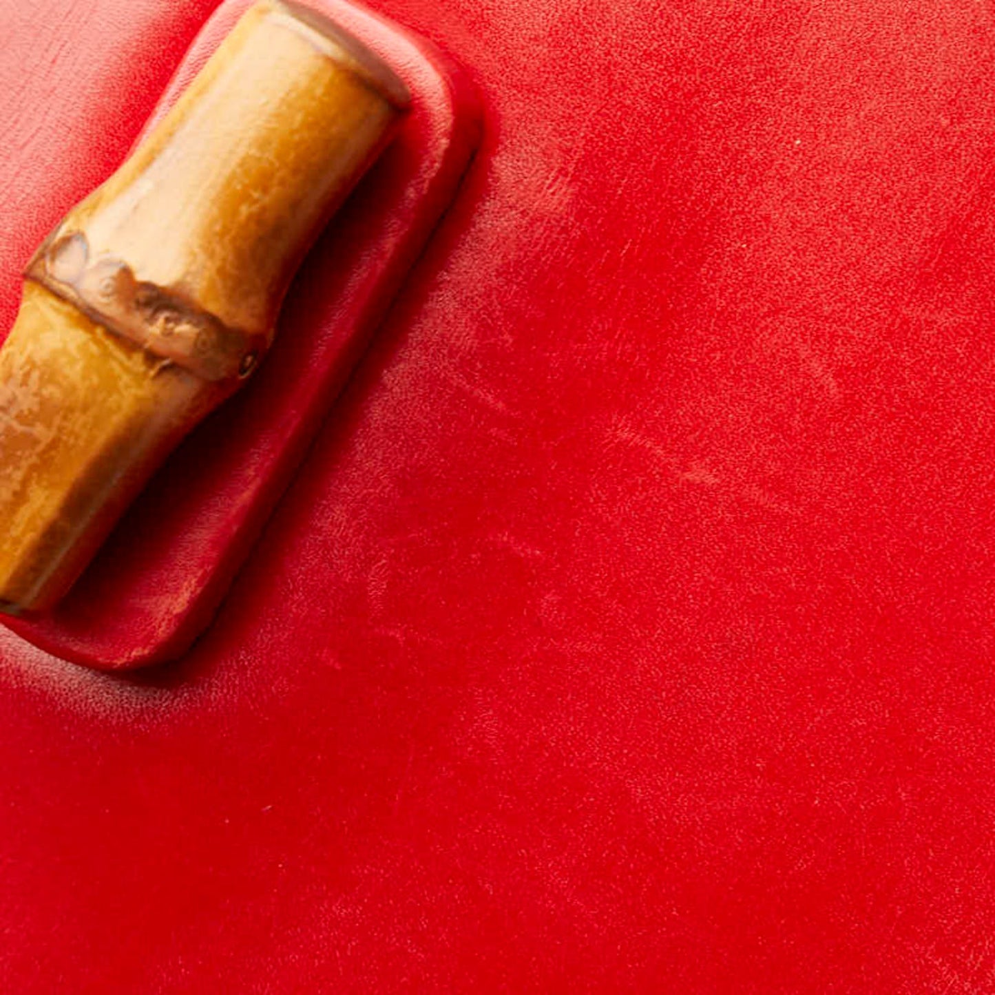 Gucci Red Color Leather Handbag Shoulder Bag