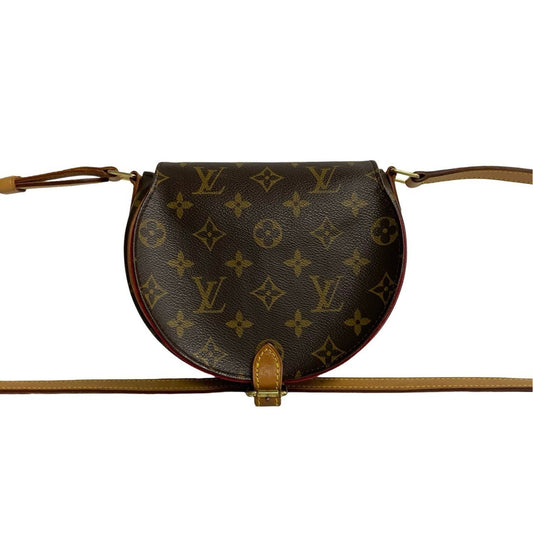 Louis Vuitton Brown Leather Pvc Pochette Shoulder Bag ()