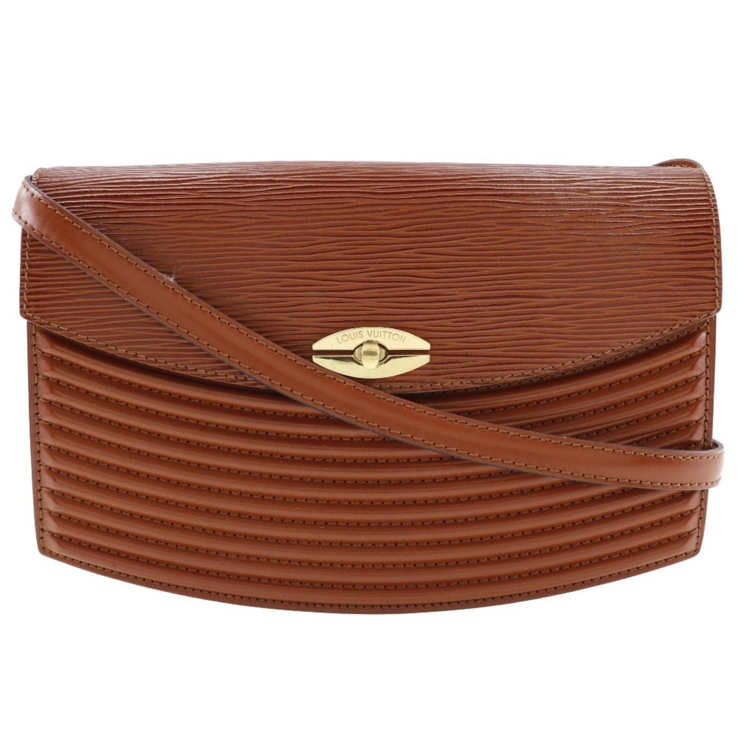 Louis Vuitton Brown Epi Leather Shoulder Bag ()