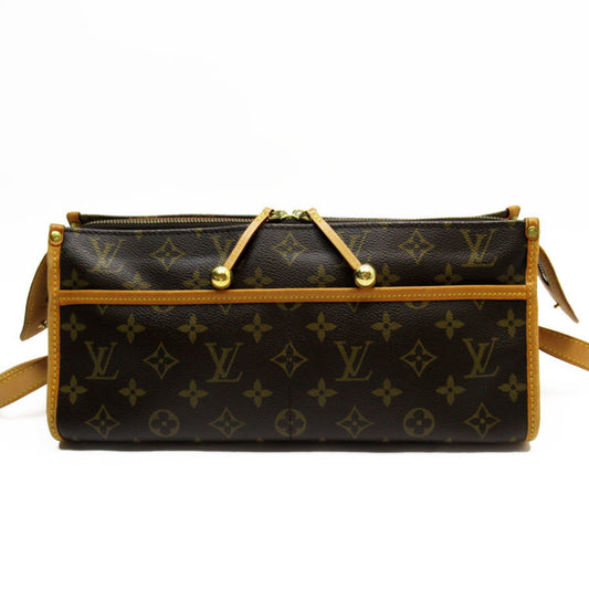 Louis Vuitton Brown Monogram Shoulder Bag ()