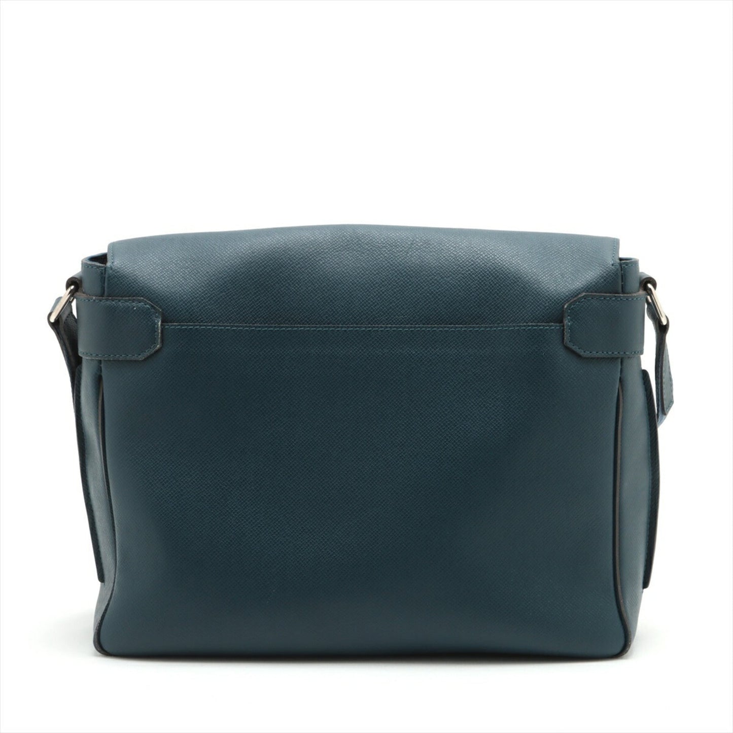 Louis Vuitton Navy Blue Leather Shoulder Bag