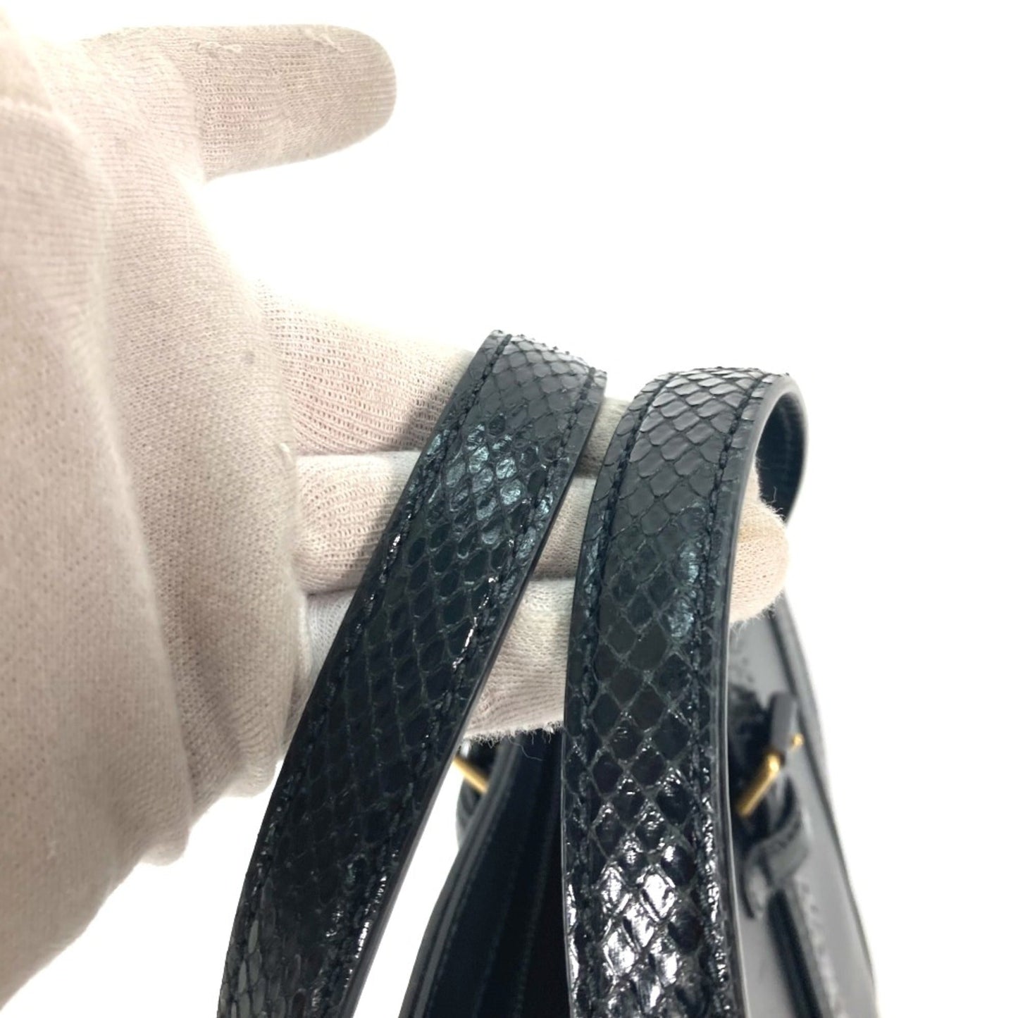 Gucci Black Leather Handbag