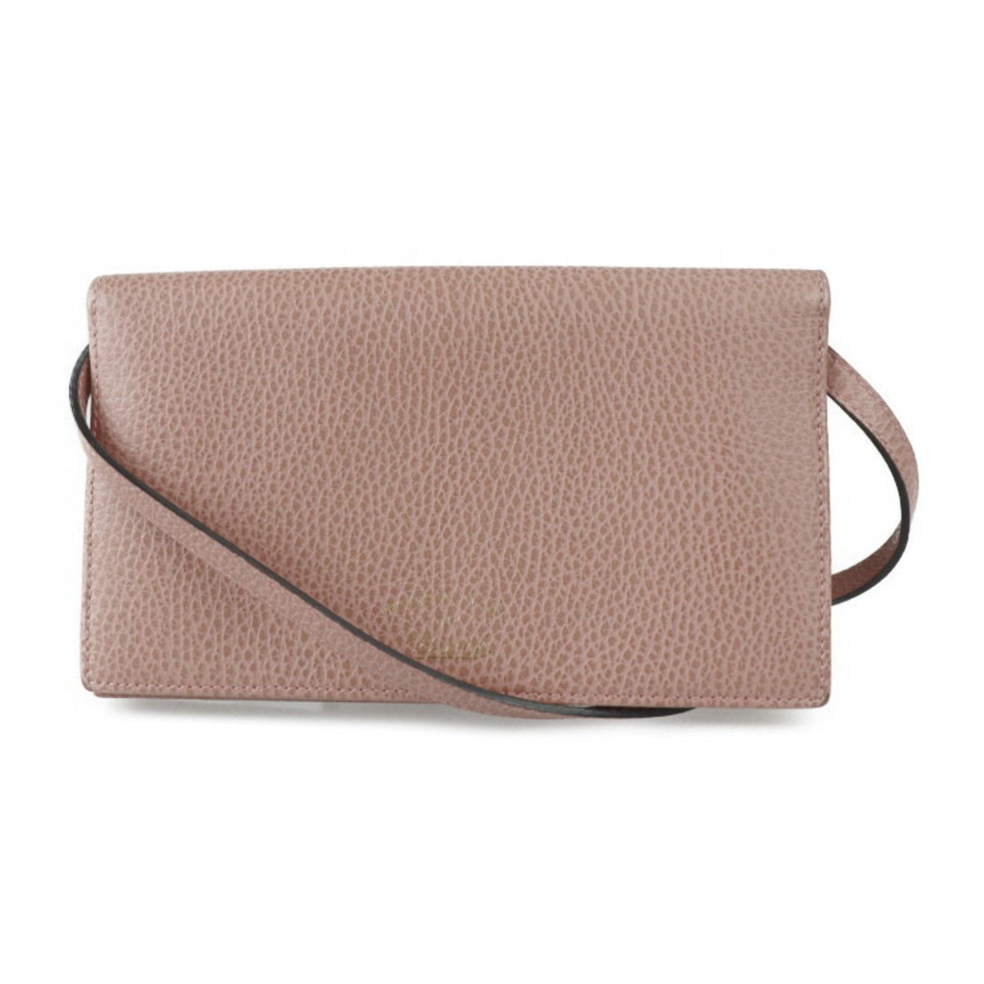 Gucci Pink Chain/Shoulder Wallet ()