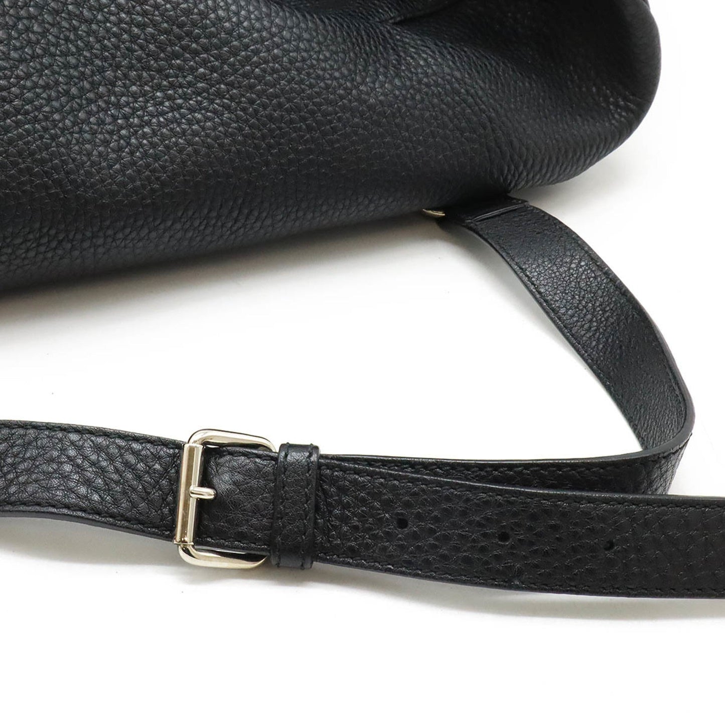 Gucci Black Leather Backpack