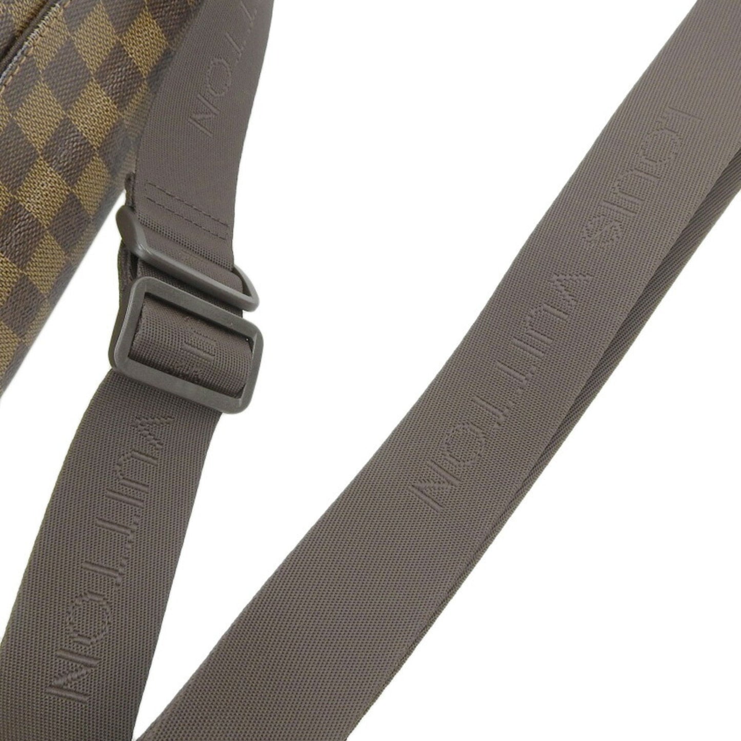 Louis Vuitton Damier Canvas Ebene Damier Canvas Shoulder Bag