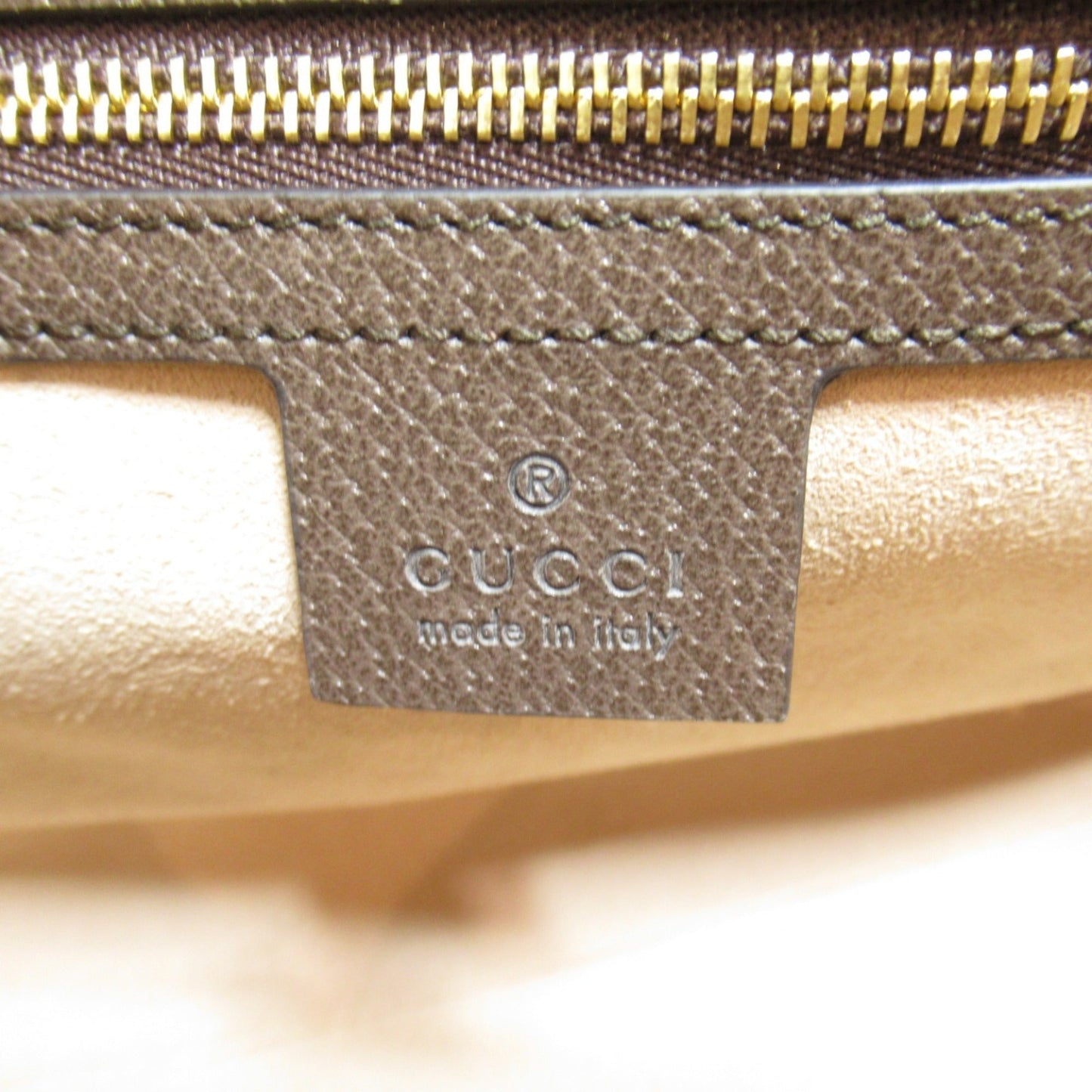Gucci Beige Brown Gg Supreme Boston Bag