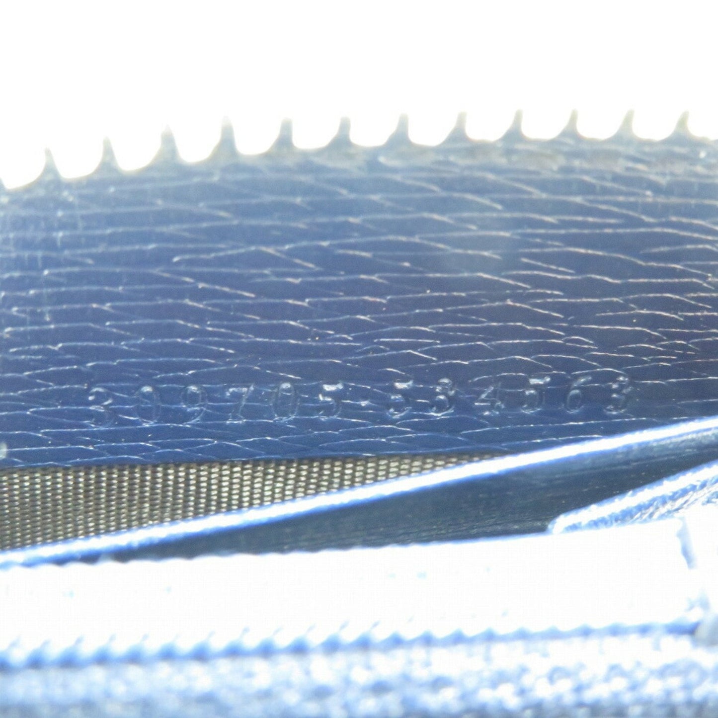 Gucci Black Navy Red Color Leather Long Wallet (Bi-Fold)