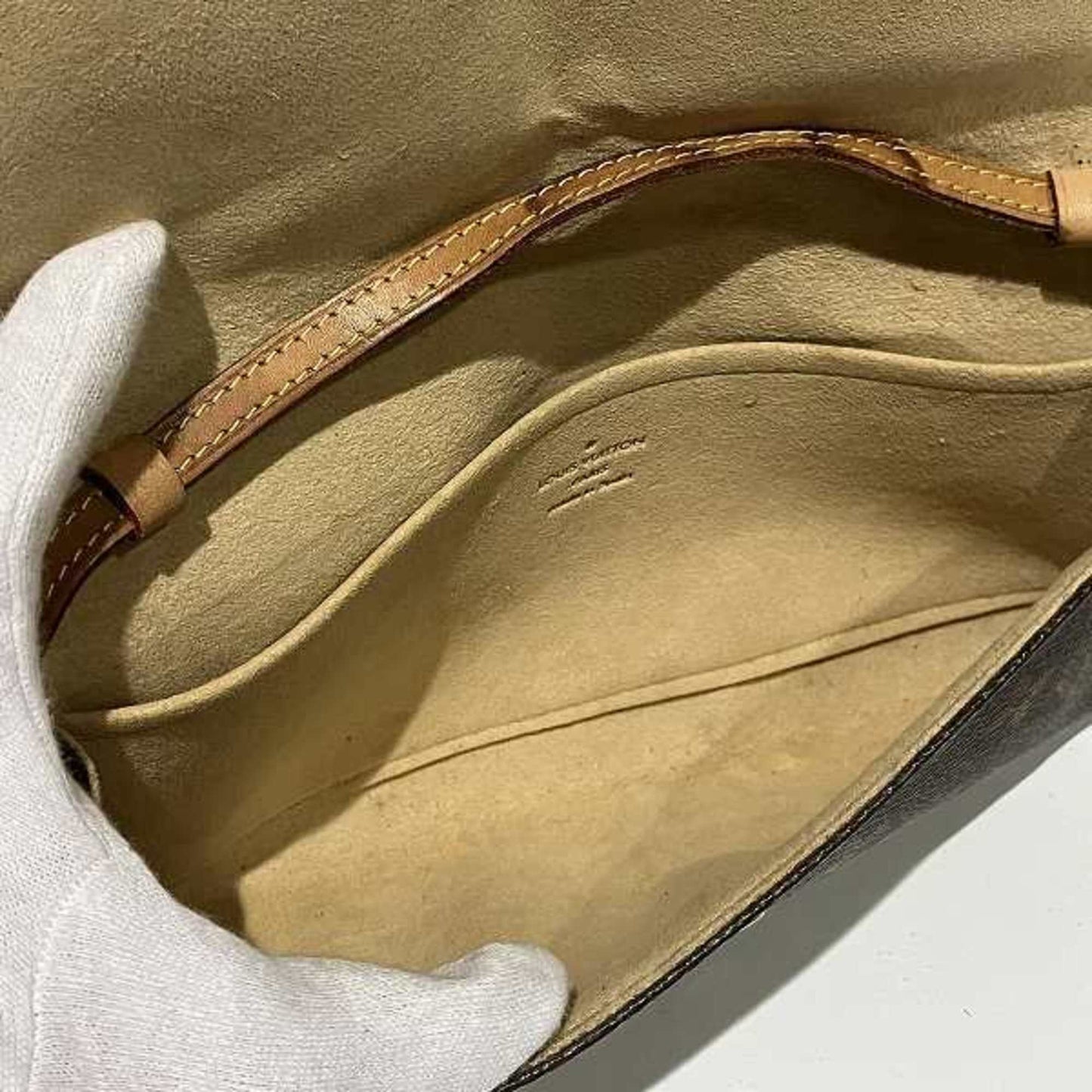 Louis Vuitton Brown Pochette Shoulder Bag