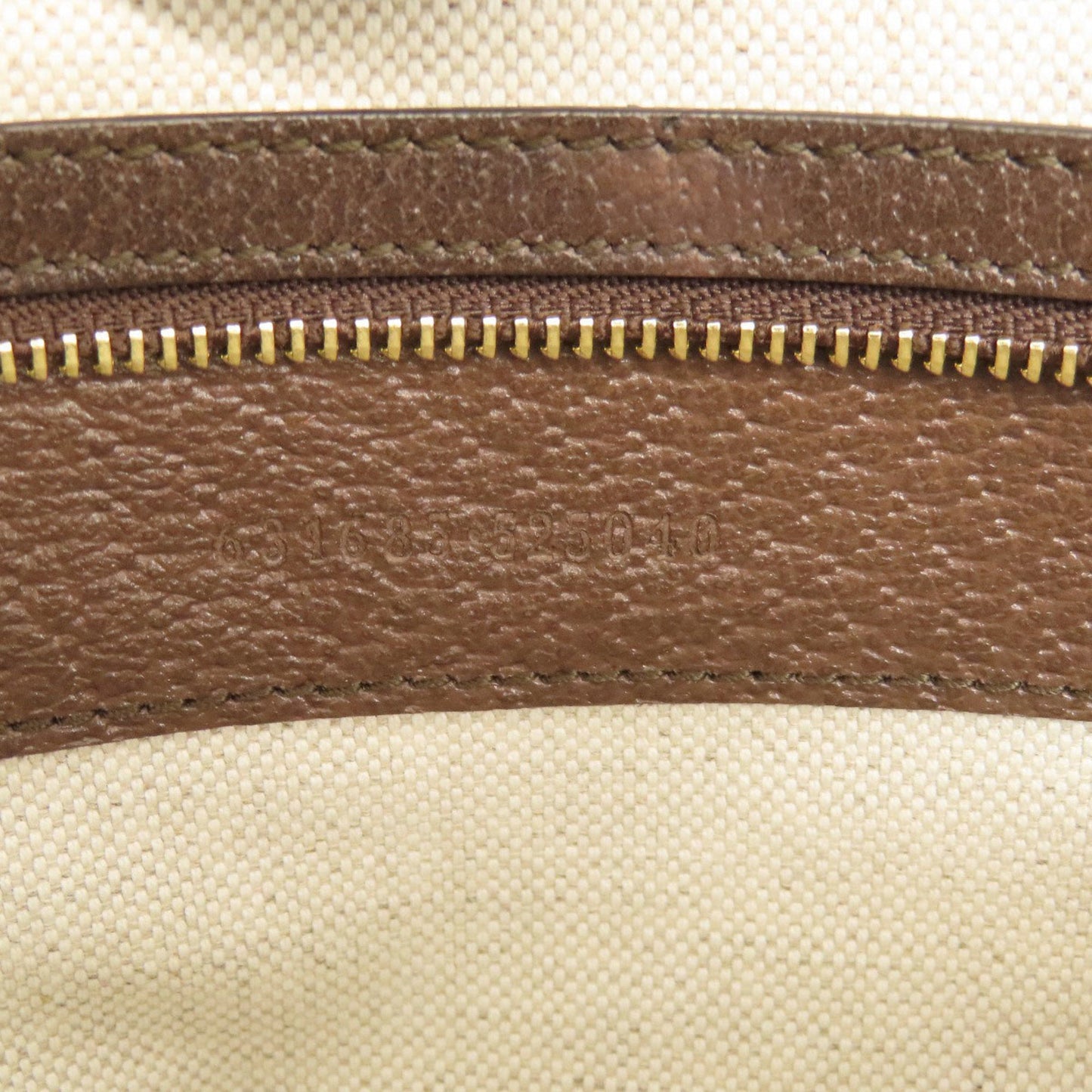 Gucci Brown Canvas Tote Bag