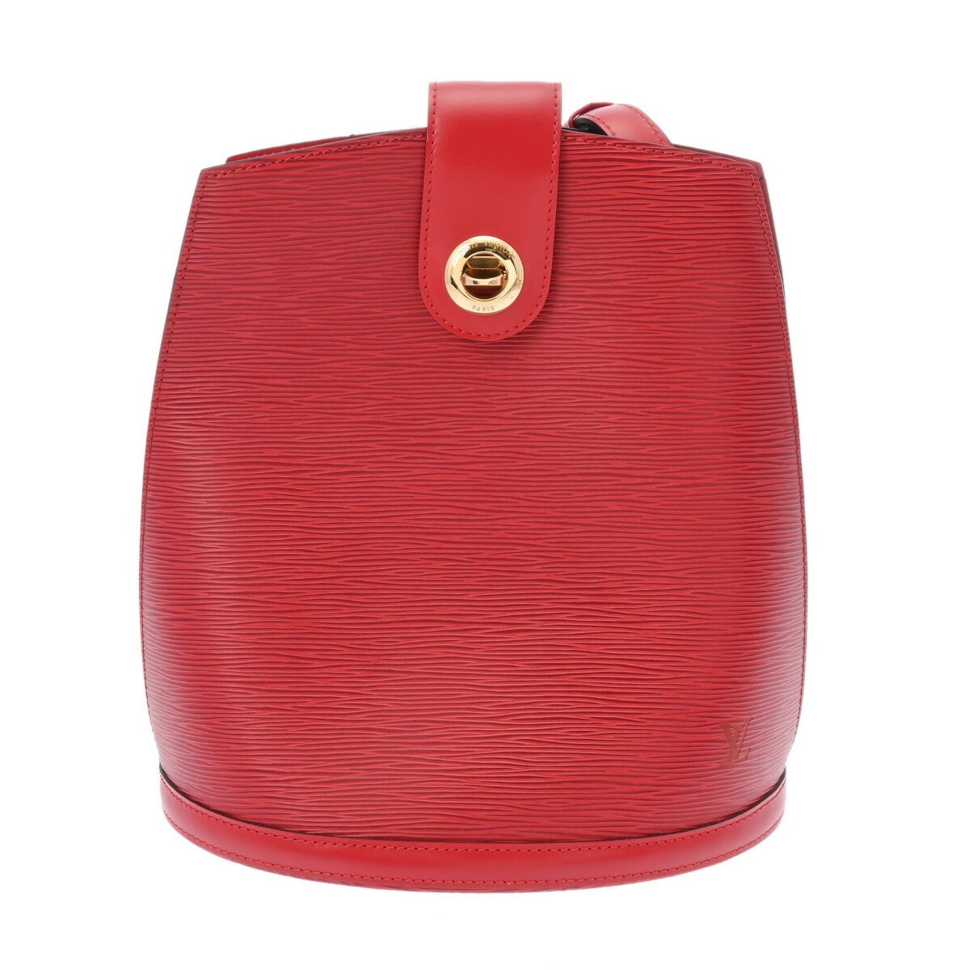 Louis Vuitton Castilian Red Epi Leather Shoulder Bag ()