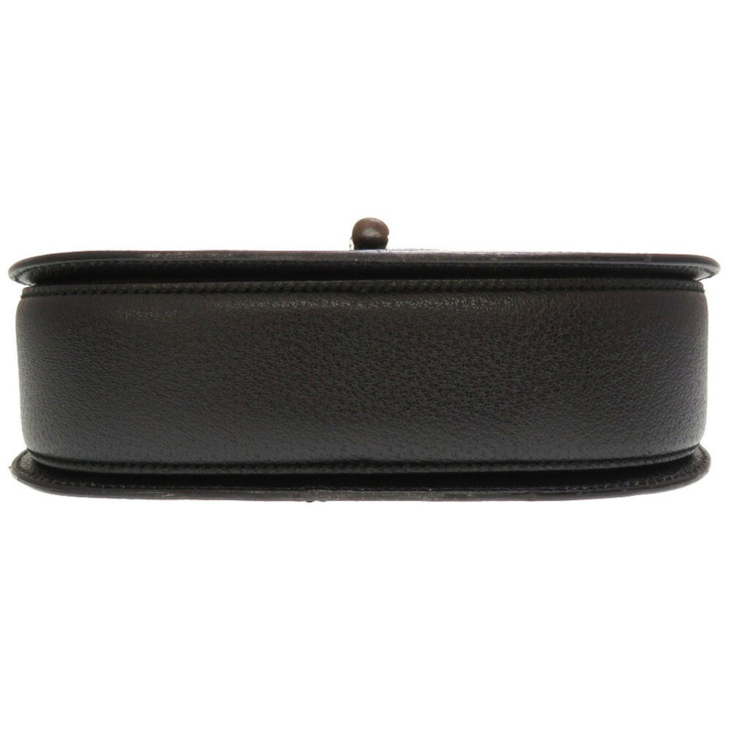 Gucci Black Bamboo Handbag
