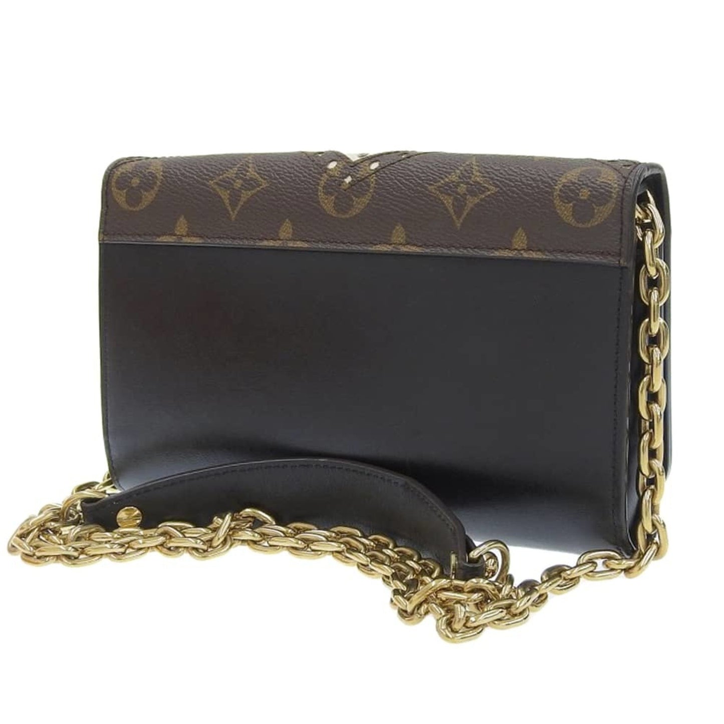 Louis Vuitton Black Monogram Monogram Leather Shoulder Bag