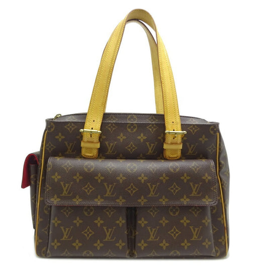 Louis Vuitton Brown Monogram Shoulder Bag ()