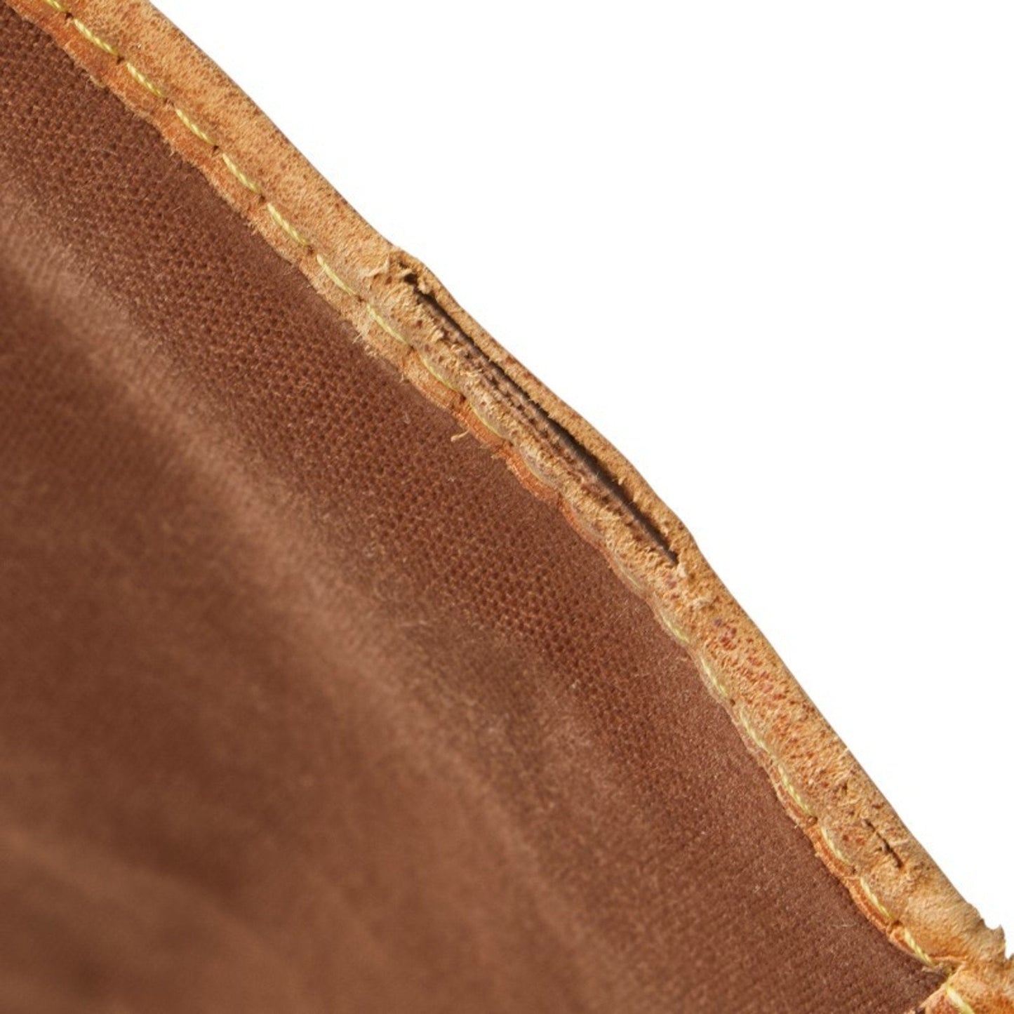 Louis Vuitton Monogram Brown Pvc Leather Shoulder Bag