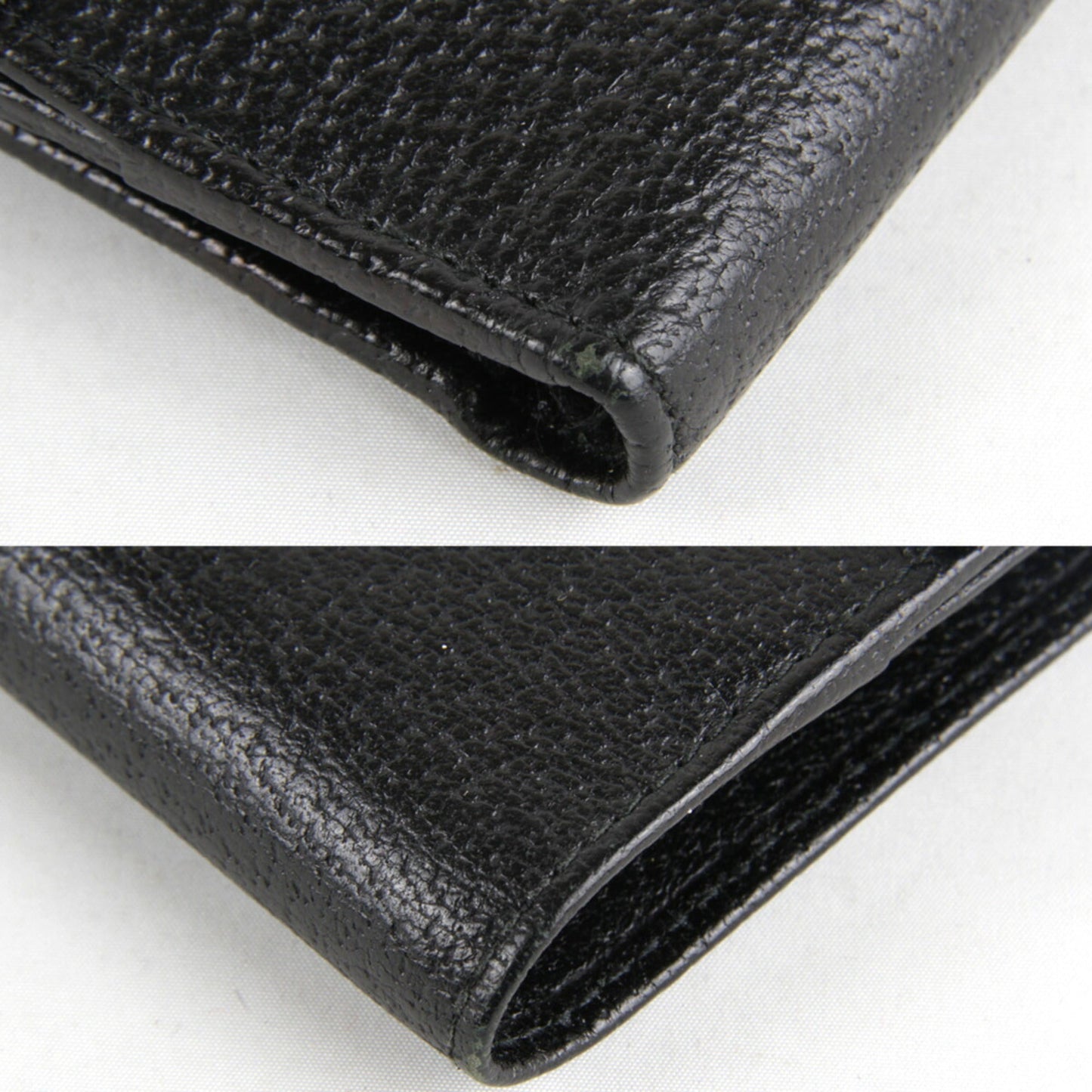 Gucci Black Leather Wallet (Bi-Fold)