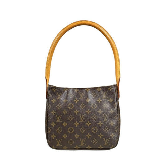 Louis Vuitton Brown Monogram Shoulder Bag ()