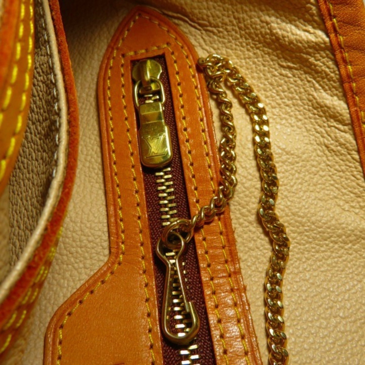 Louis Vuitton Brown Shoulder Bag Tote Bag