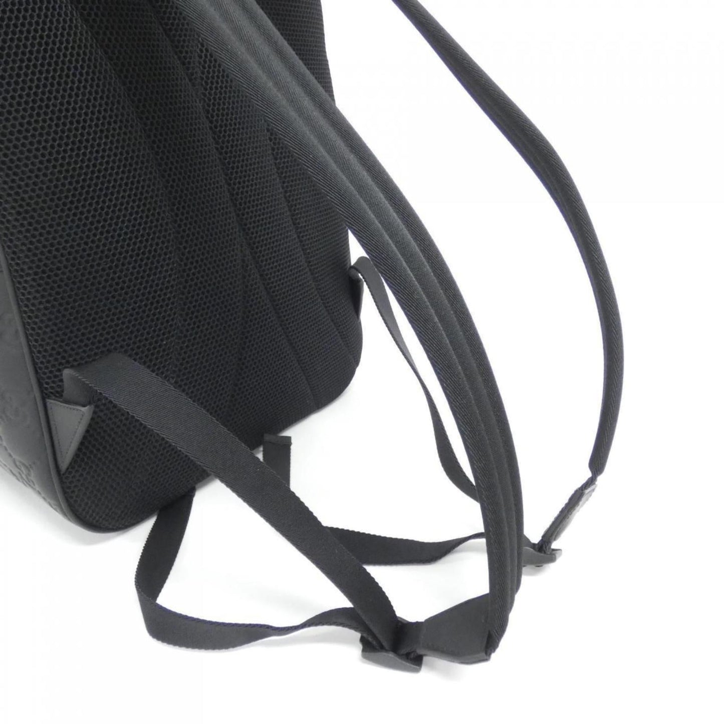 Gucci Black Leather Backpack