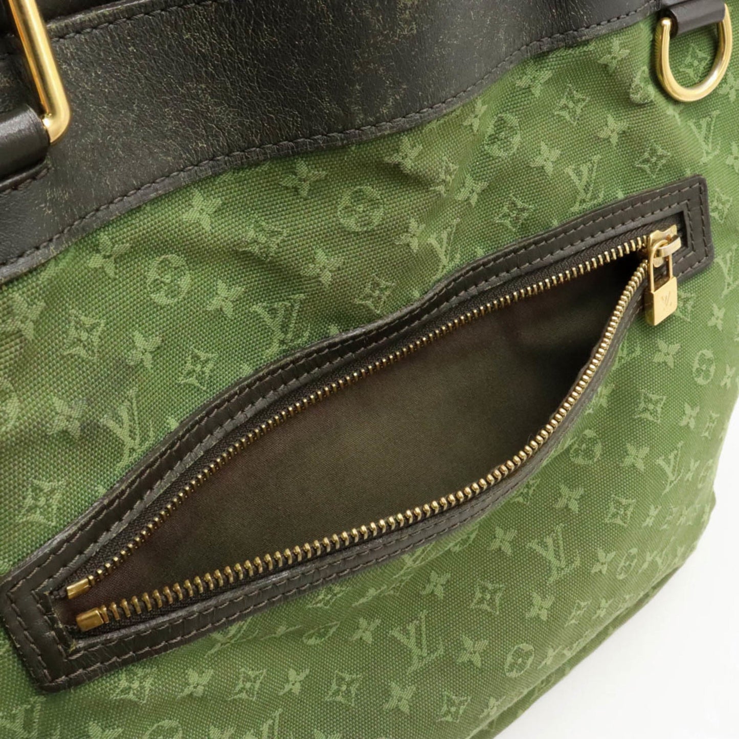 Louis Vuitton Monogram Mini Tst Khaki Canvas Shoulder Bag Tote Bag