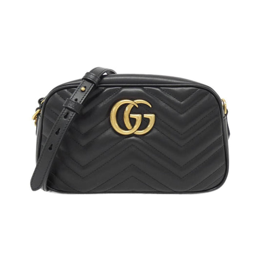 Gucci Gg Marmont Black Quilting Leather Shoulder Bag