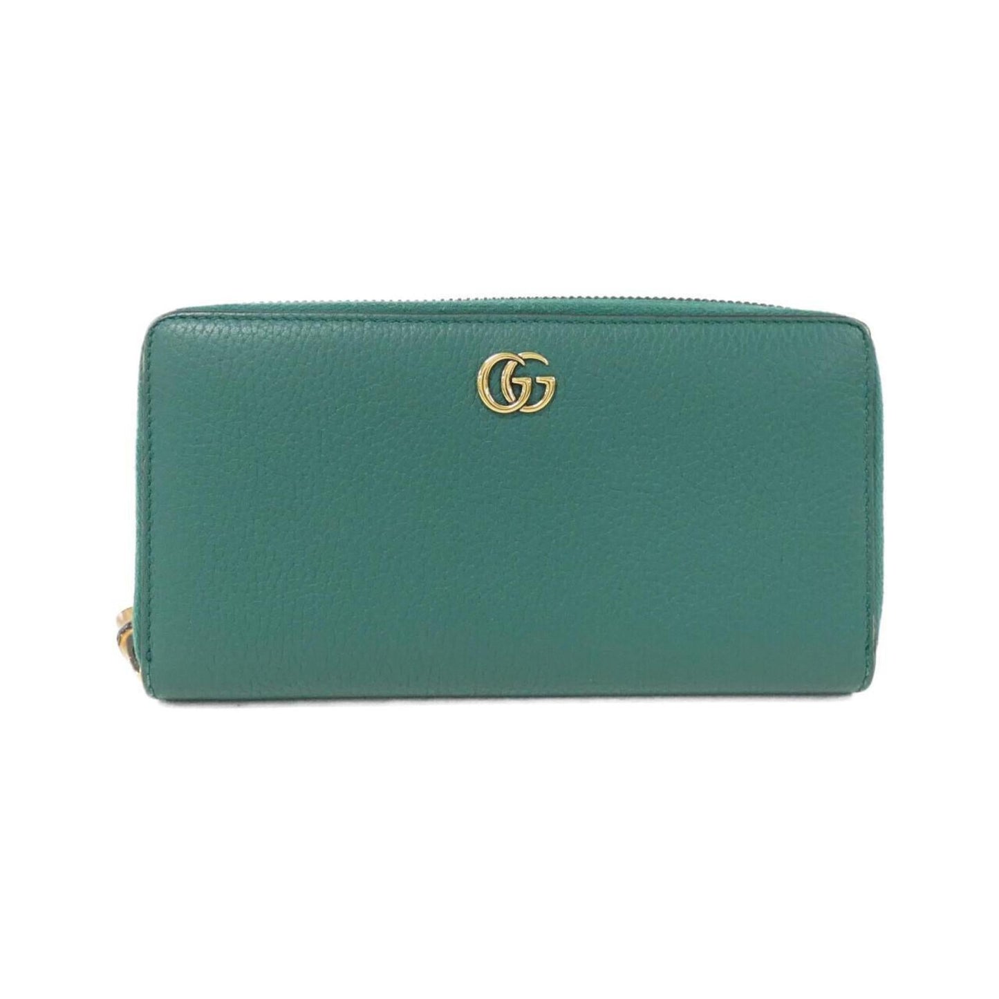 Gucci Emerald Green Leather Long Wallet (Bi-Fold) ()