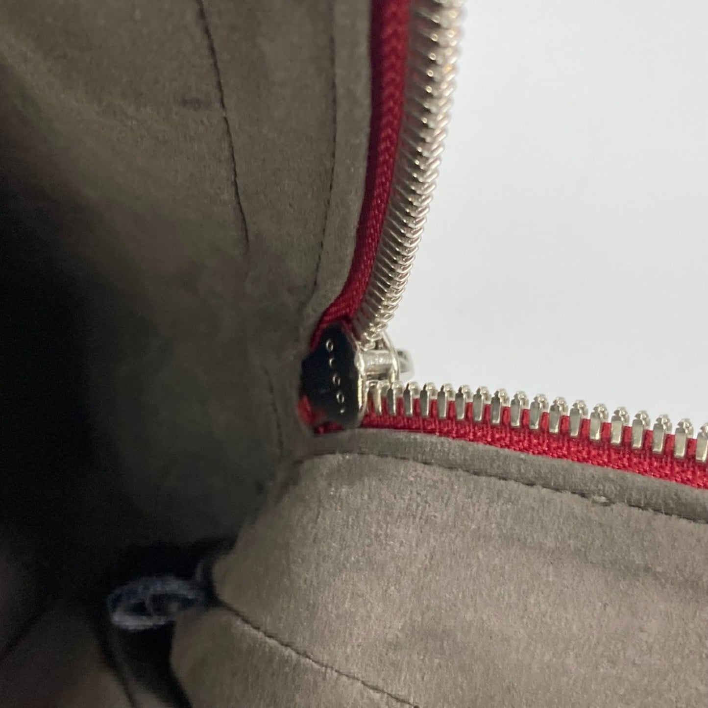 Gucci Red Leather Backpack