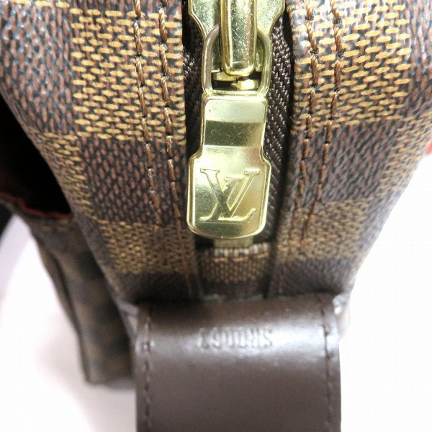 Louis Vuitton Damier Brown Damier Canvas Shoulder Bag