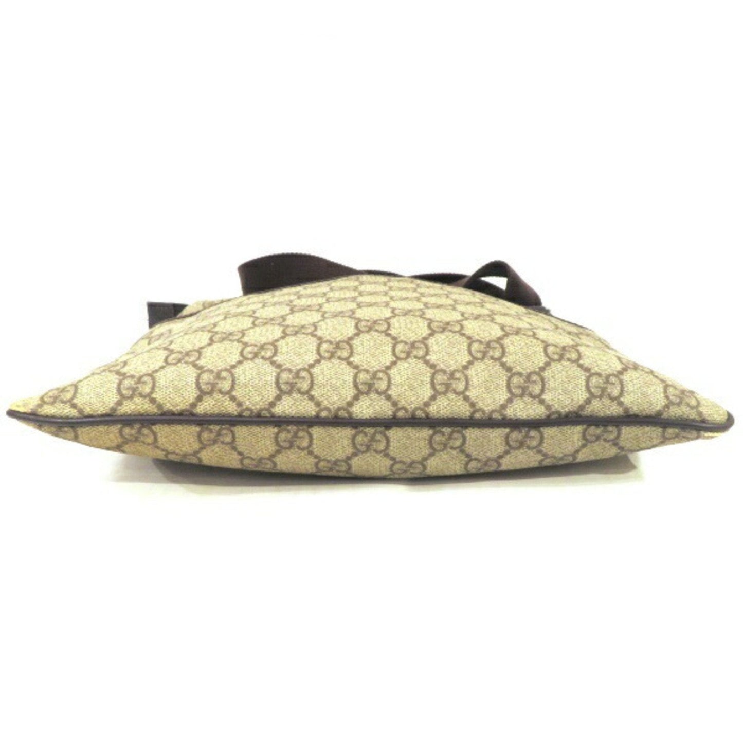 Gucci Brown Pvc Canvas Shoulder Bag