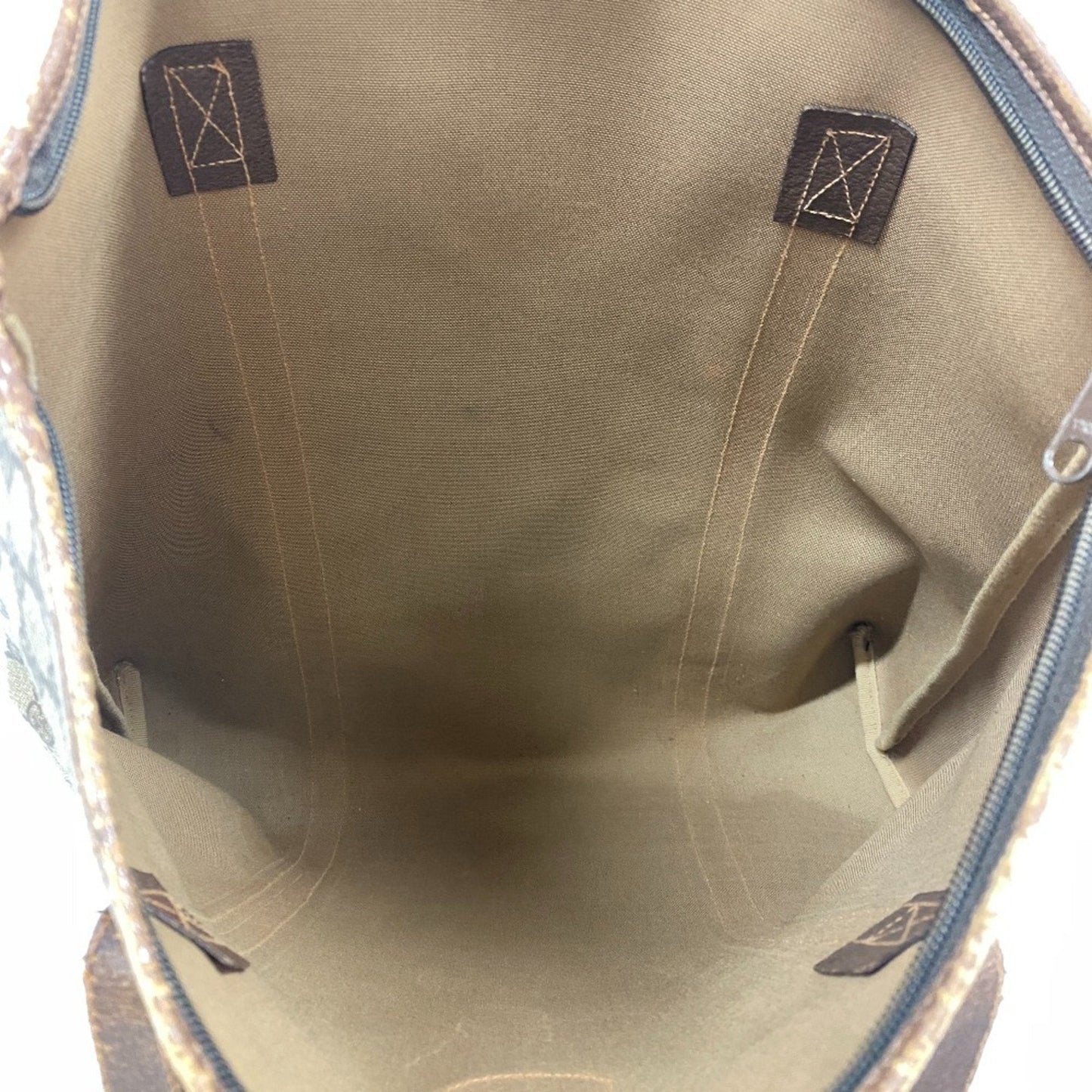 Gucci Brown Gg Supreme Tote Bag
