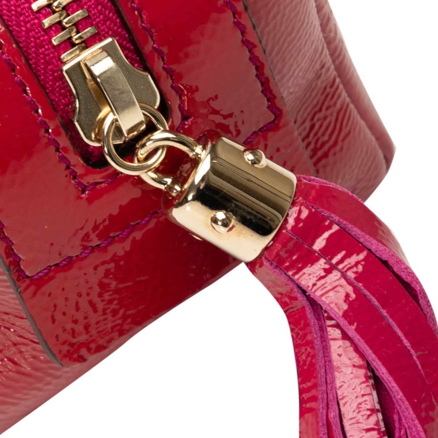 Gucci Soho Pink Patent Leather Pouch