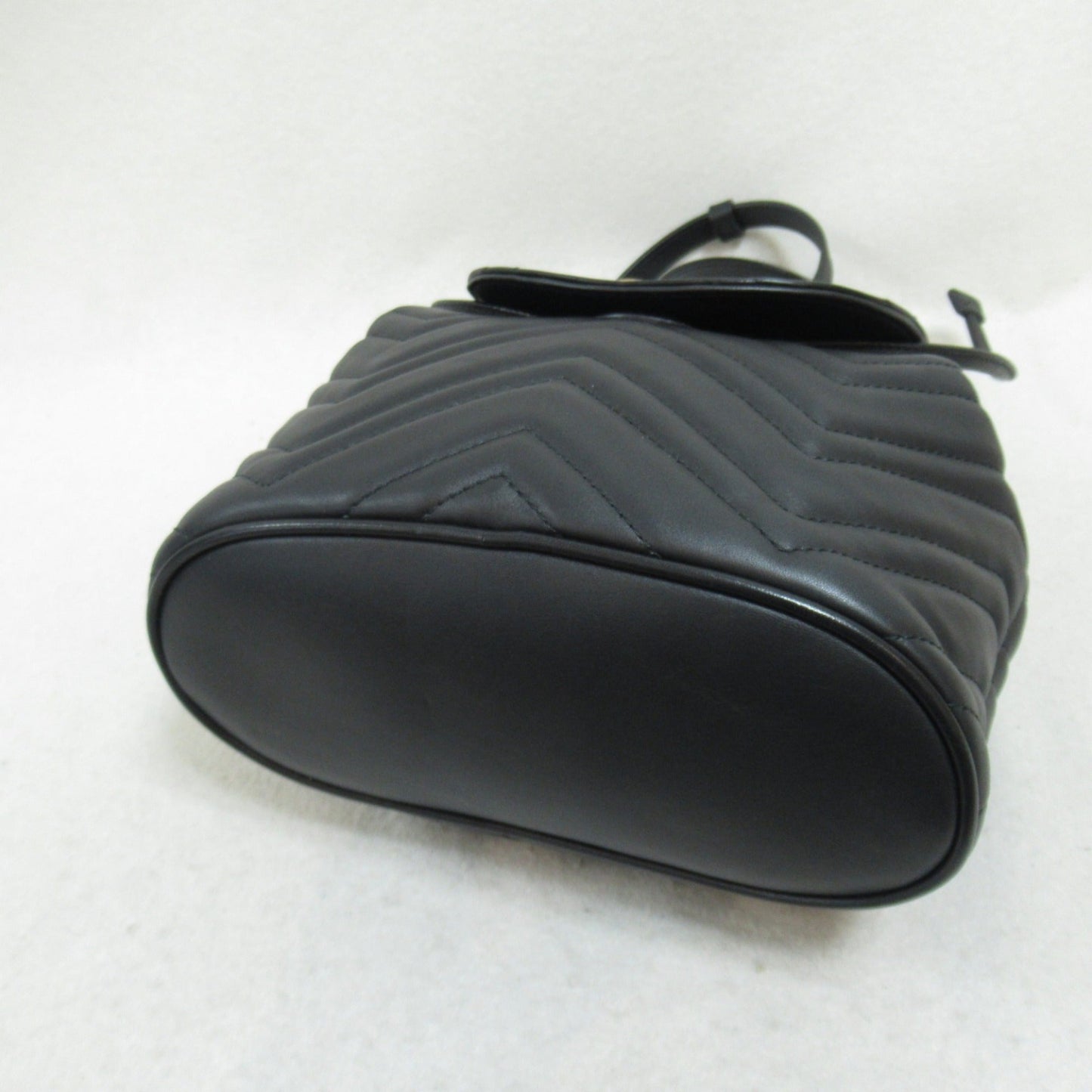 Gucci Black Leather Backpack
