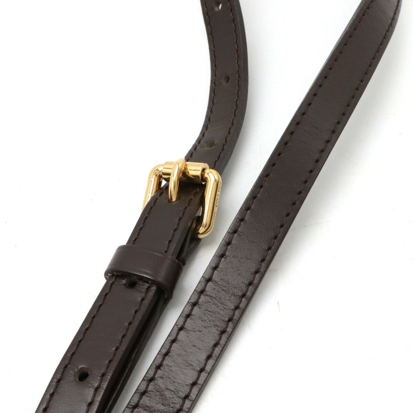 Louis Vuitton Brown Pvc Shoulder Bag