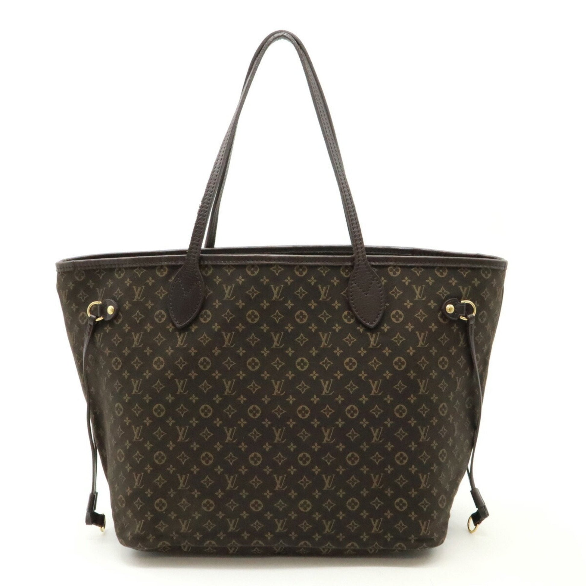 Louis Vuitton Fusain Canvas Leather Shoulder Bag Tote Bag ()