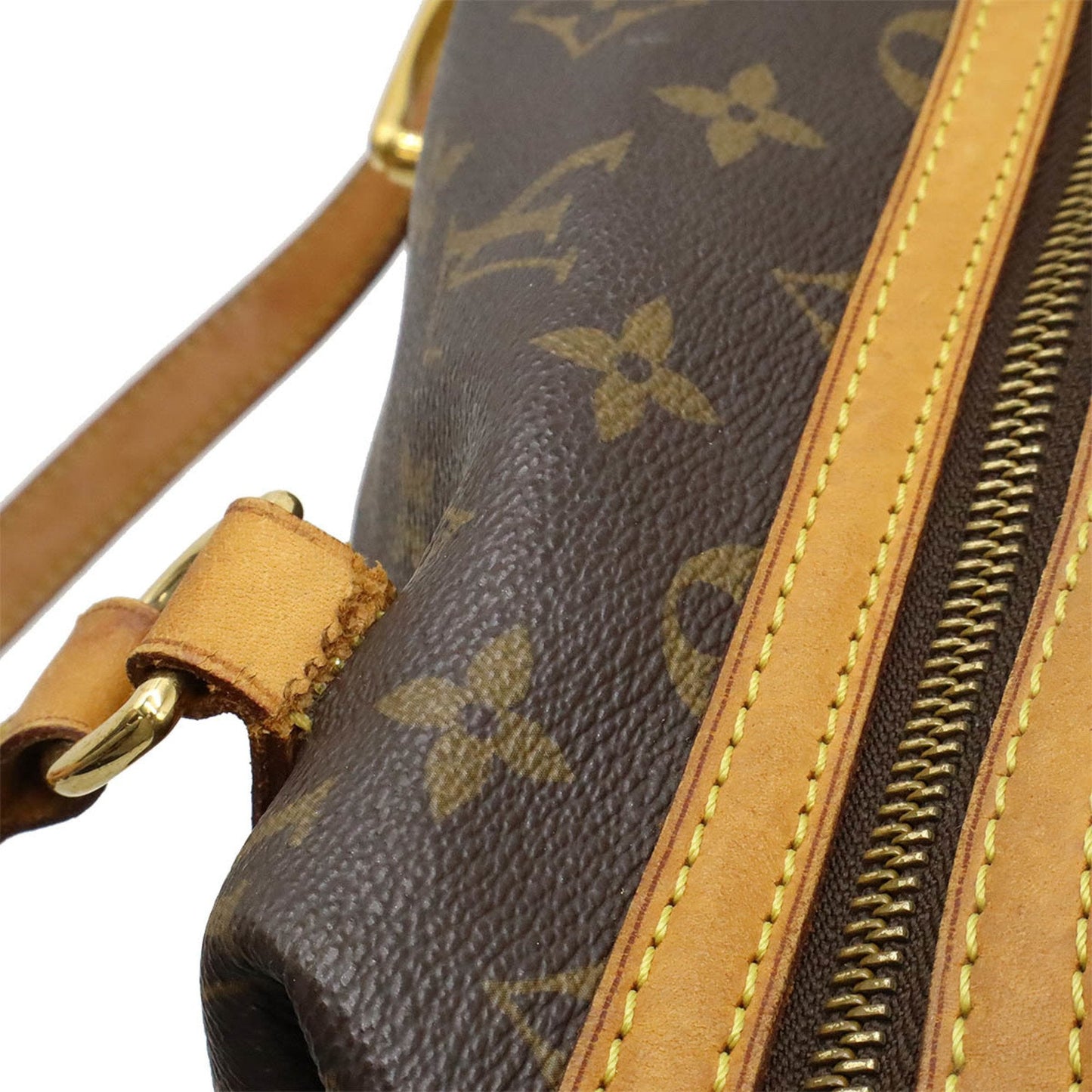 Louis Vuitton Brown Monogram Shoulder Bag Tote Bag