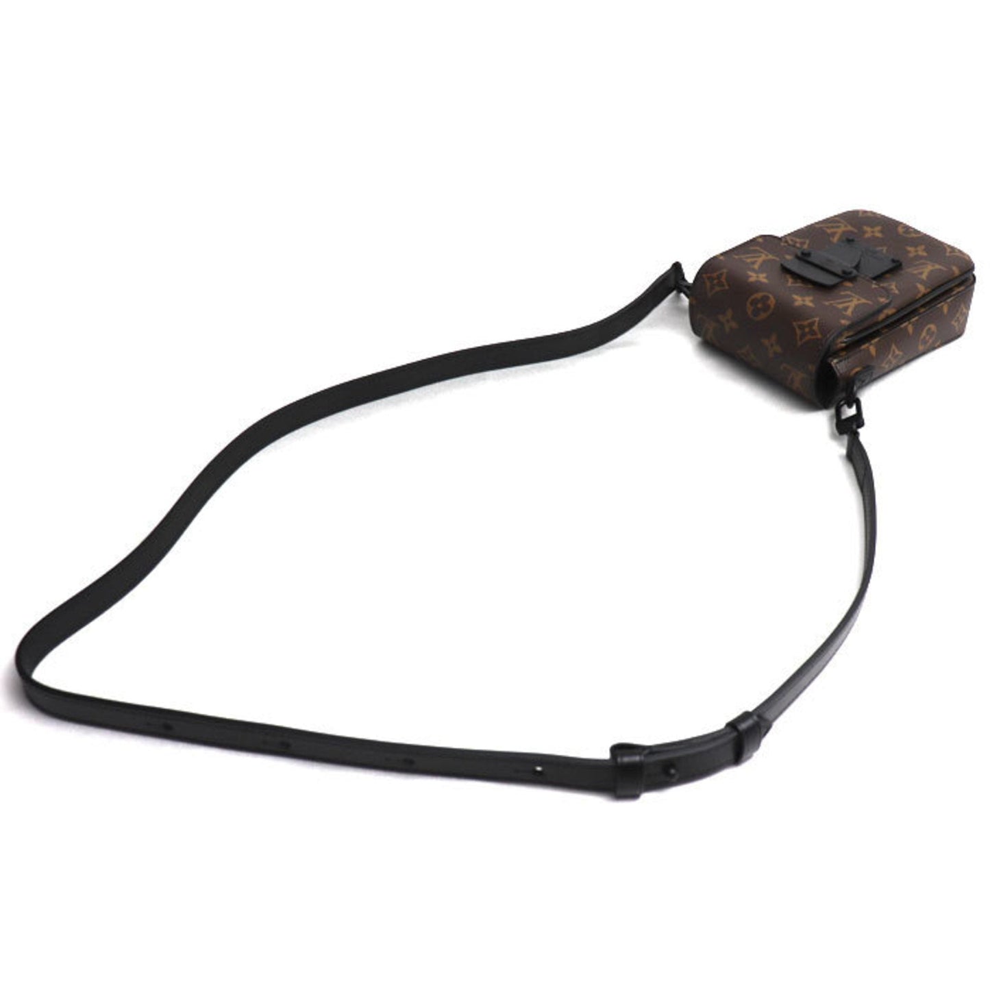 Louis Vuitton Black Brown Monogram Shoulder Bag