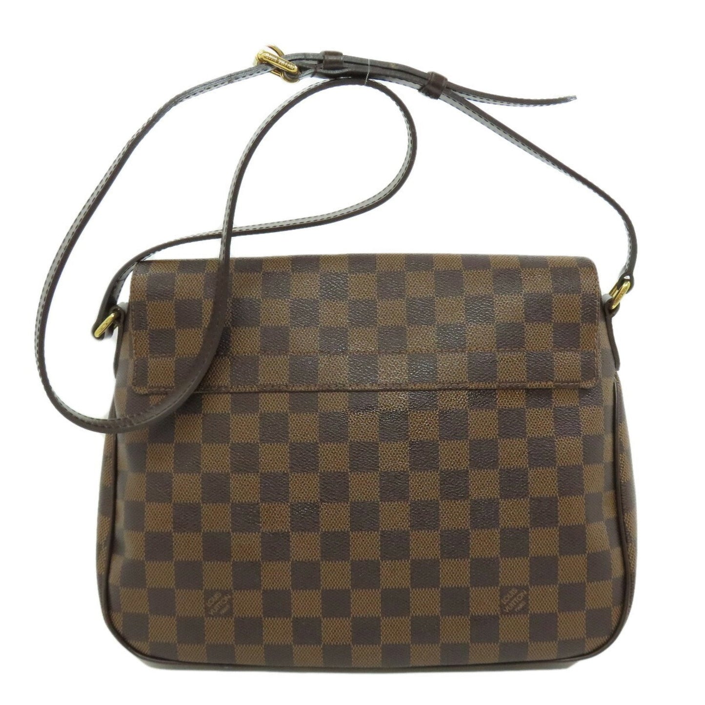 Louis Vuitton Damier Canvas Ebene Damier Canvas Shoulder Bag