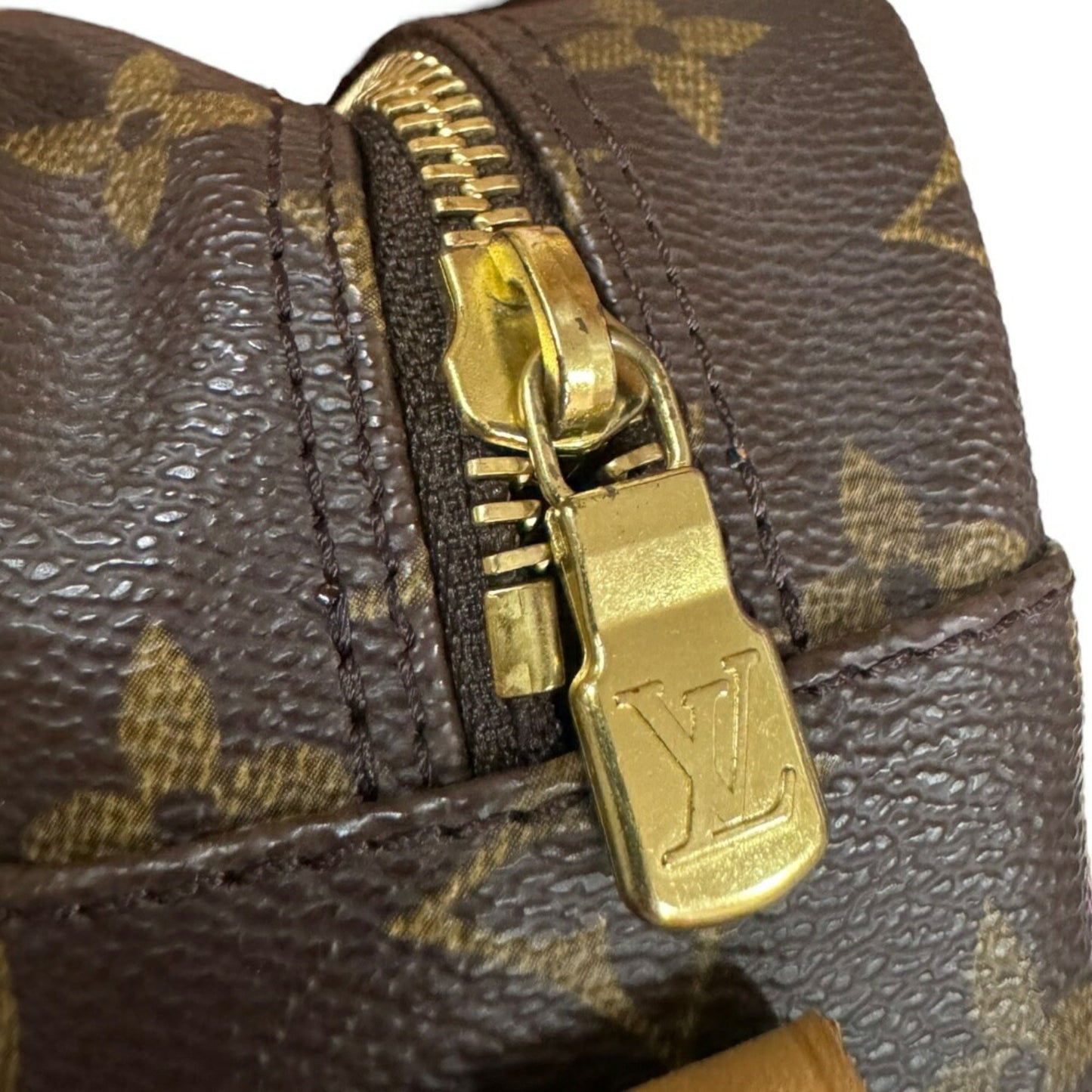 Louis Vuitton Brown Monogram Canvas Shoulder Bag