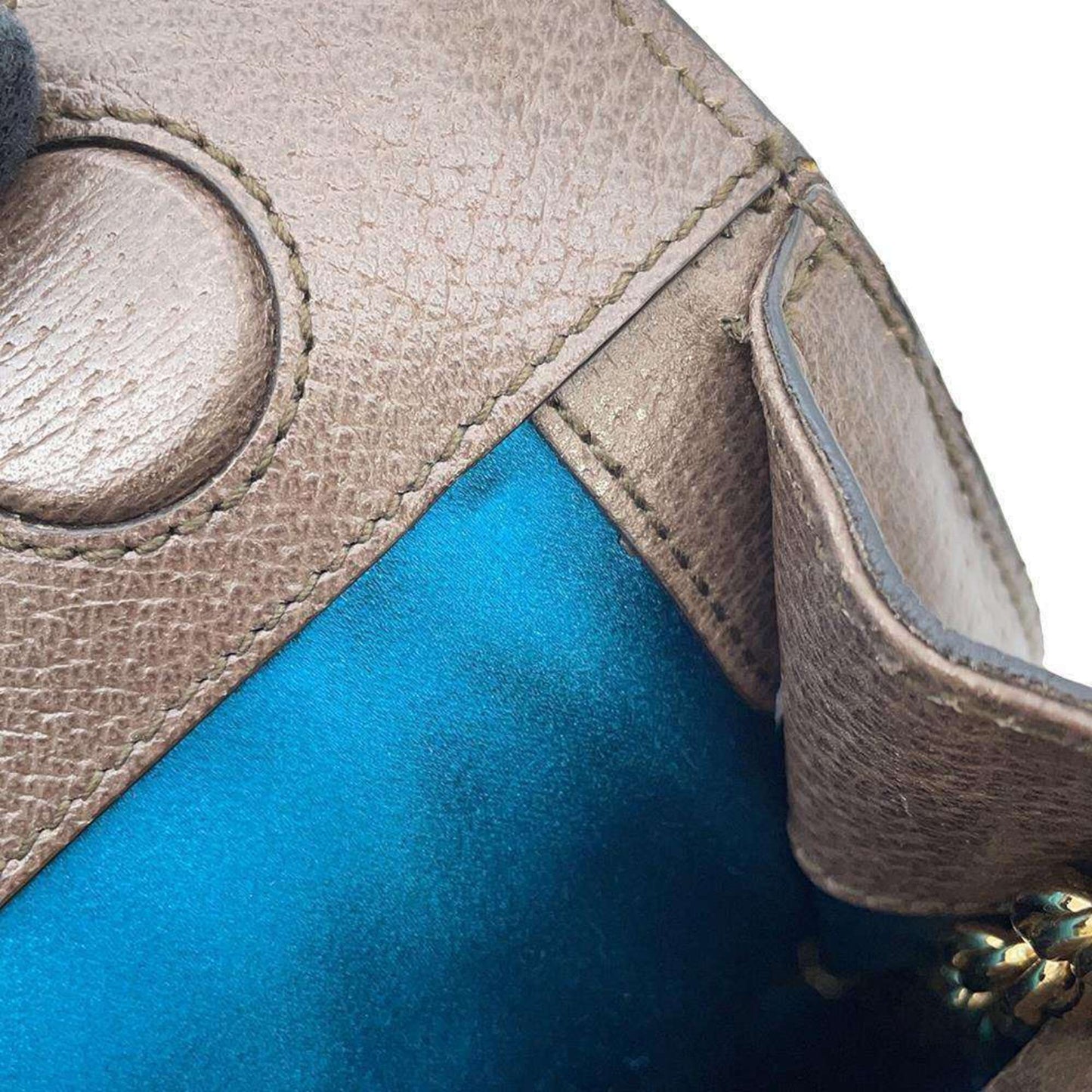 Gucci Brown Pvc Leather Shoulder Bag
