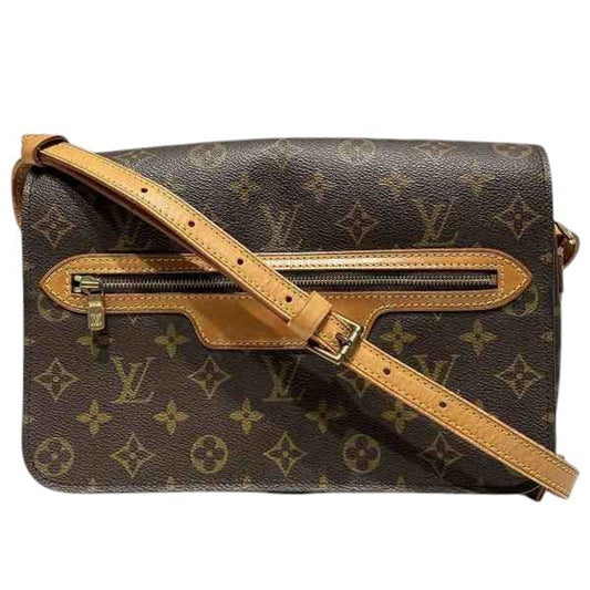 Louis Vuitton Brown Shoulder Bag ()